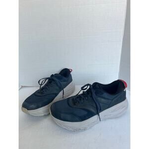 HOKA ONE ONE Unisex Bondi L Moonlit Ocean Blue Comfort Sneakers W Sz 14 M Sz 13
